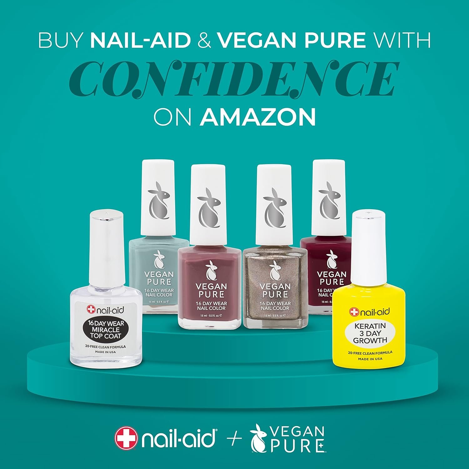 Nail-Aid Biotin Ultimate Strength - Nail Treatment & Strengthener - Clear, 0.55 Fl Oz (08873) - Image 6