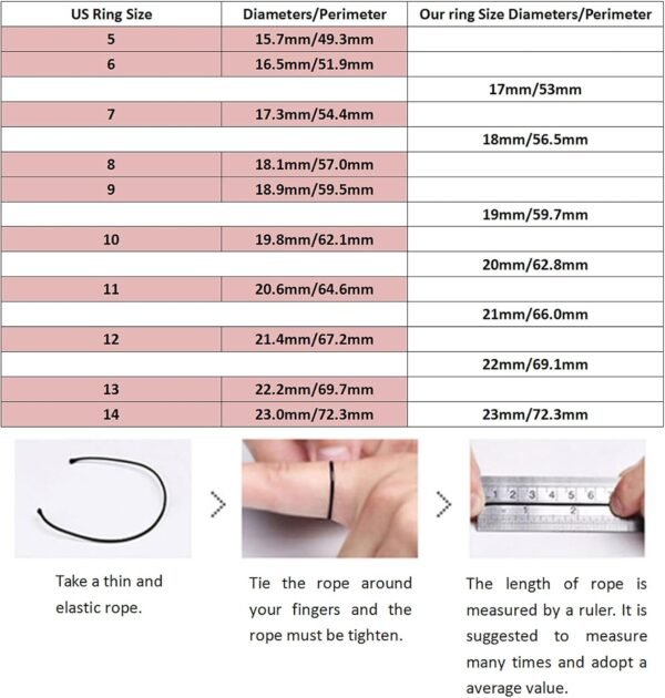 Waterproof Ceramic NFC Ring, NFC Forum Type 2 215 496 Bytes Chip Universal for Mobile Phone, All-Round Sensing Technology Wearable Smart Ring, Fasion Ring for Men or Women (12#, Black) - Image 4