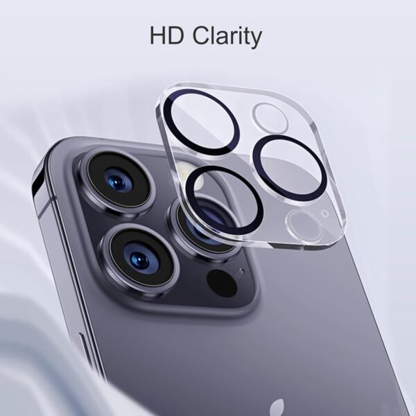 Ailun 3Pack Privacy Screen Protector for iPhone 15 Pro Max [6.7 inch]+3Pack Camera Lens Protector,Sensor Protection,Dynamic Island Compatible,Anti Spy Tempered Glass[9H Hardness]-HD[6 Pack] - Image 4