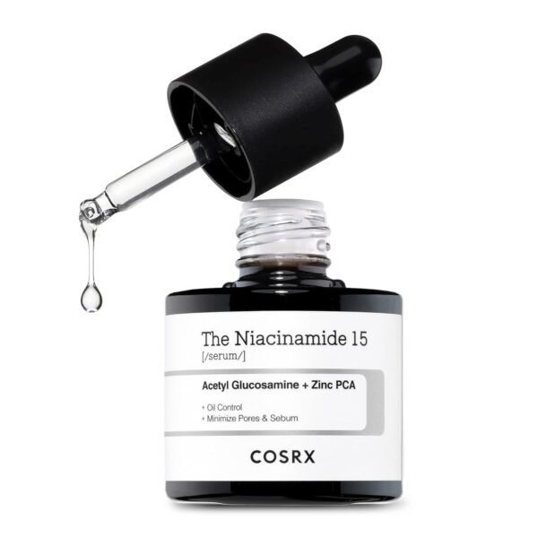 COSRX Niacinamide 15% Face Serum, Minimize Enlarged Pores, Redness Relief, Discoloration Correcting Treatment, 0.67 fl.oz/20 ml, Not Tested on Animals, Korean Skincare - Image 2