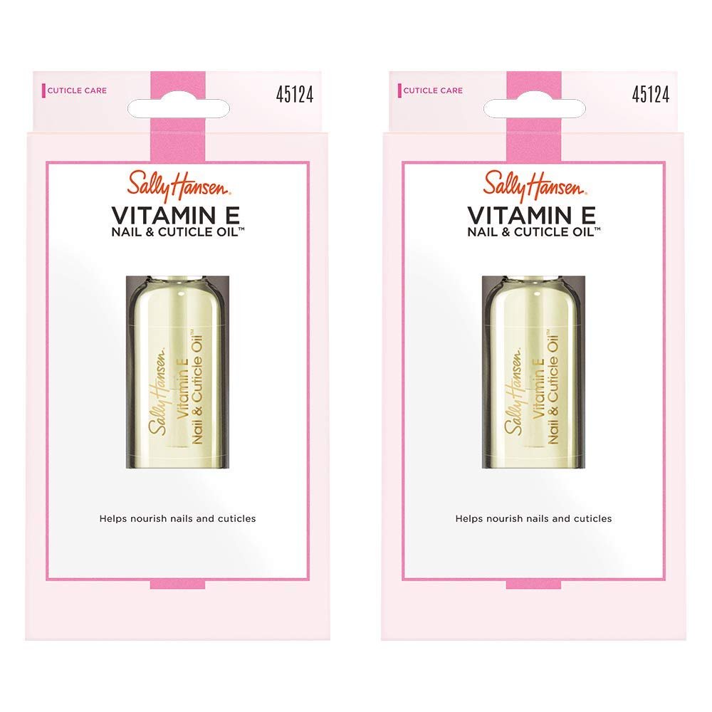 Sally Hansen Vitamin E Nail and Cuticle Oil, 0.45 Fl Oz, Pack of 2 - Image 2