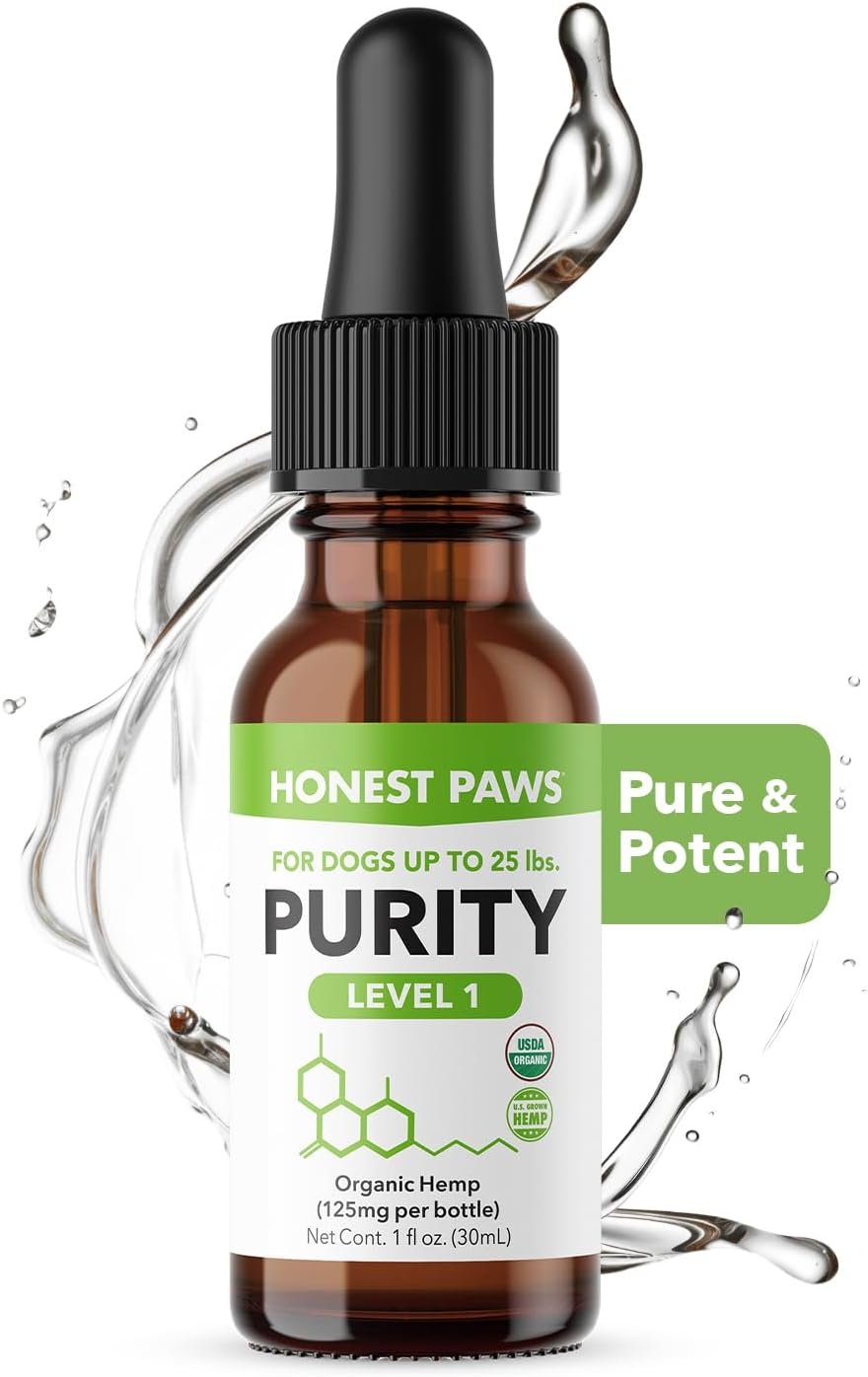 Honest Paws Hemp Oil for Dogs - Natural Hemp Seed Oil and Calming Purity Drops for Dogs Rich in Omega 3 6 9 to Promote Healthy Bones, Joint Support, Relaxation and Relieve Discomfort -Made in The USA - Image 8