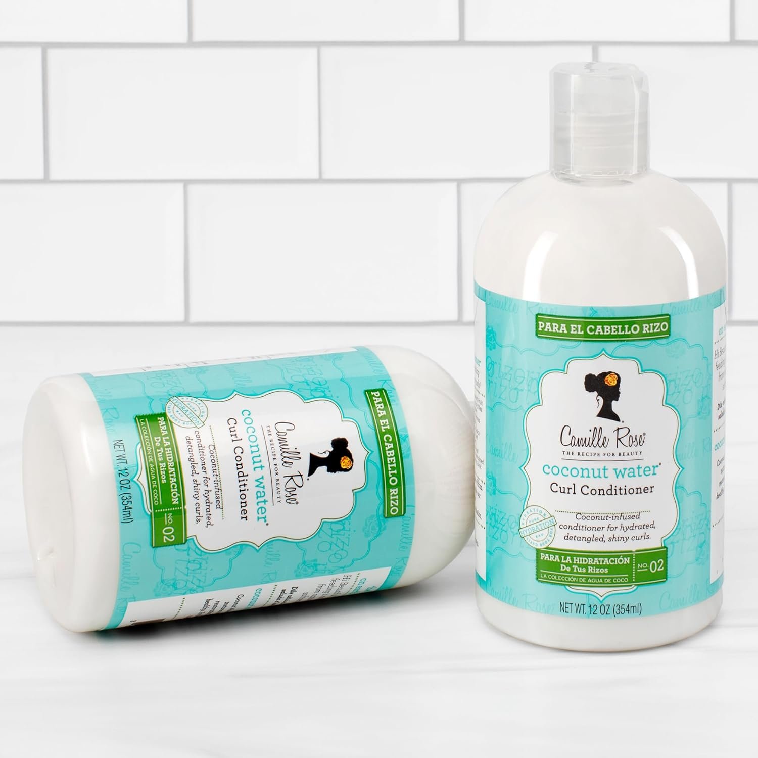 Camille Rose Coconut Water Curl Cleanse, Sulfate Free Hydrating Shampoo, with Coconut, Castor, and Rosemary Oils, for Soft Bouncy Curls, 12 oz - Image 6