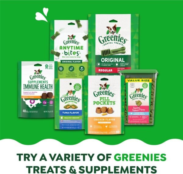 Greenies Original Petite Natural Dental Care Dog Treats, 36 oz. Pack (60 Treats) - Image 11