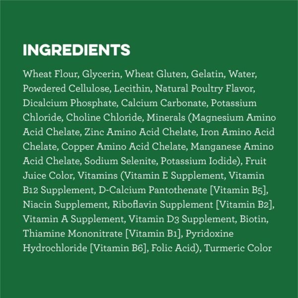 Greenies Original Petite Natural Dental Care Dog Treats, 36 oz. Pack (60 Treats) - Image 6