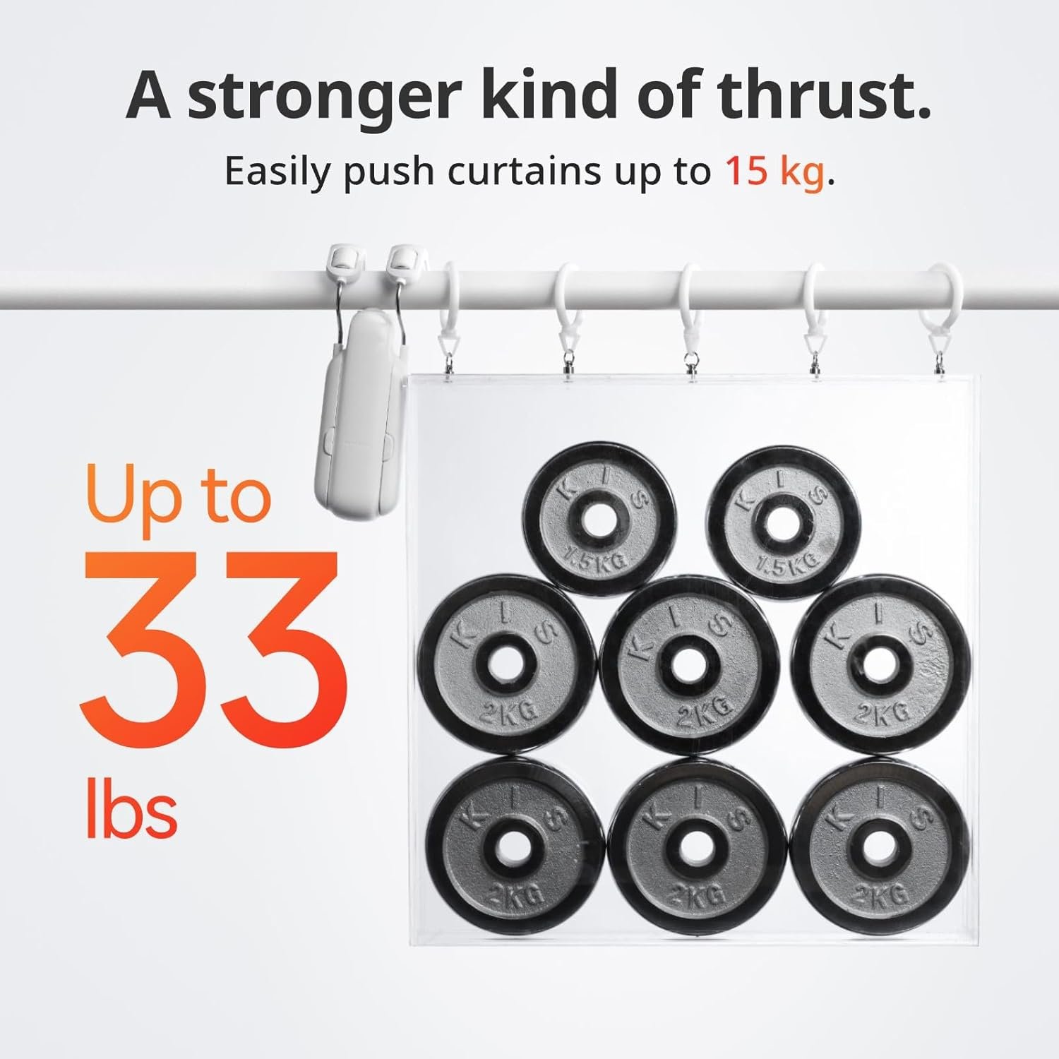 SwitchBot Automatic Curtain Opener - Bluetooth Remote Control Smart Curtain with App/Timer, Upgraded High-Performance Motor, Add SwitchBot Hub to Work with Alexa, Google Home, HomeKit (Curtain 3, Rod) - Image 8