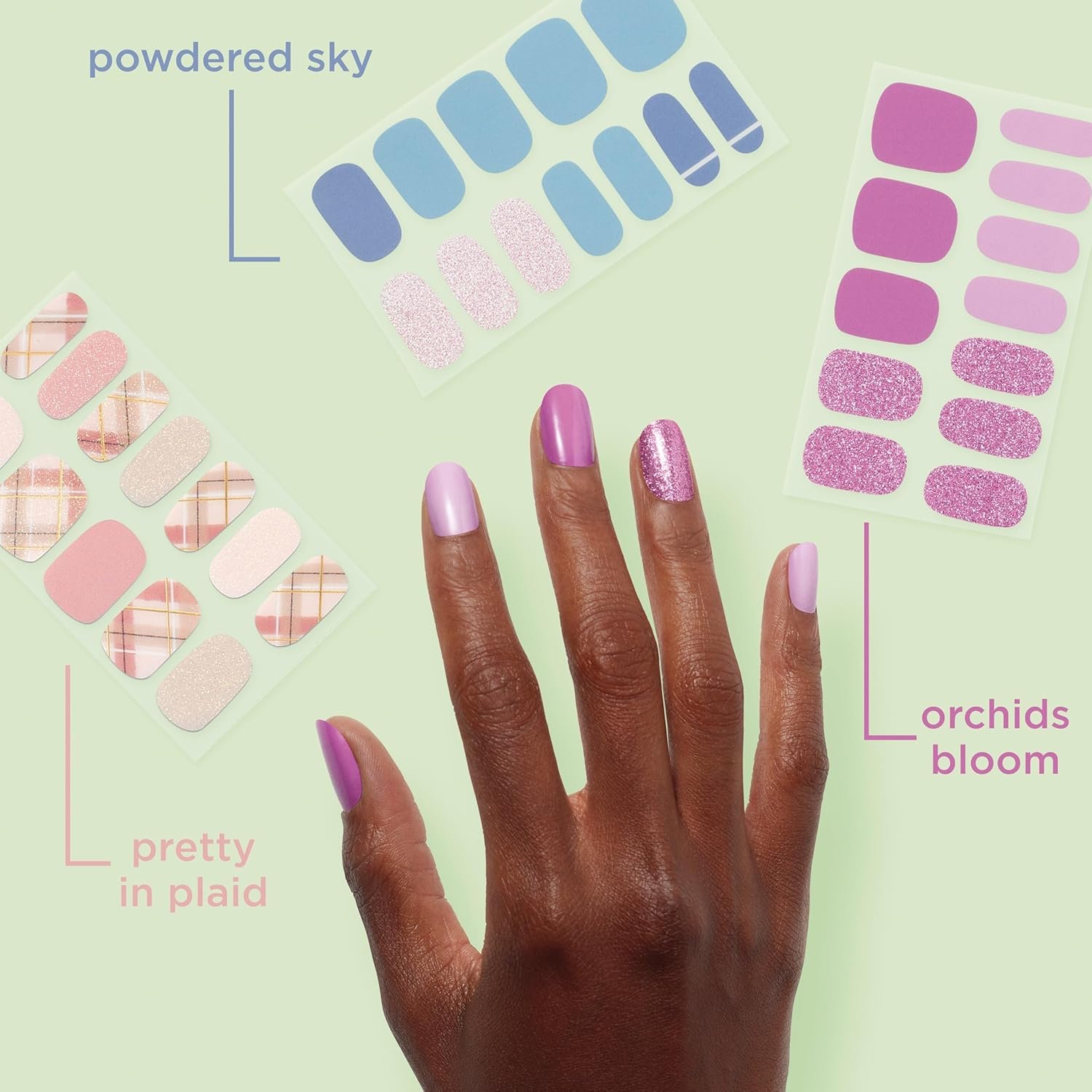 Sally Hansen Salon Effects Super Shine, Pink Paradise, Nail Strips, No UV Light Needed, No Dry Time, Long-Lasting, Non-Damaging, No Chipping - Image 10