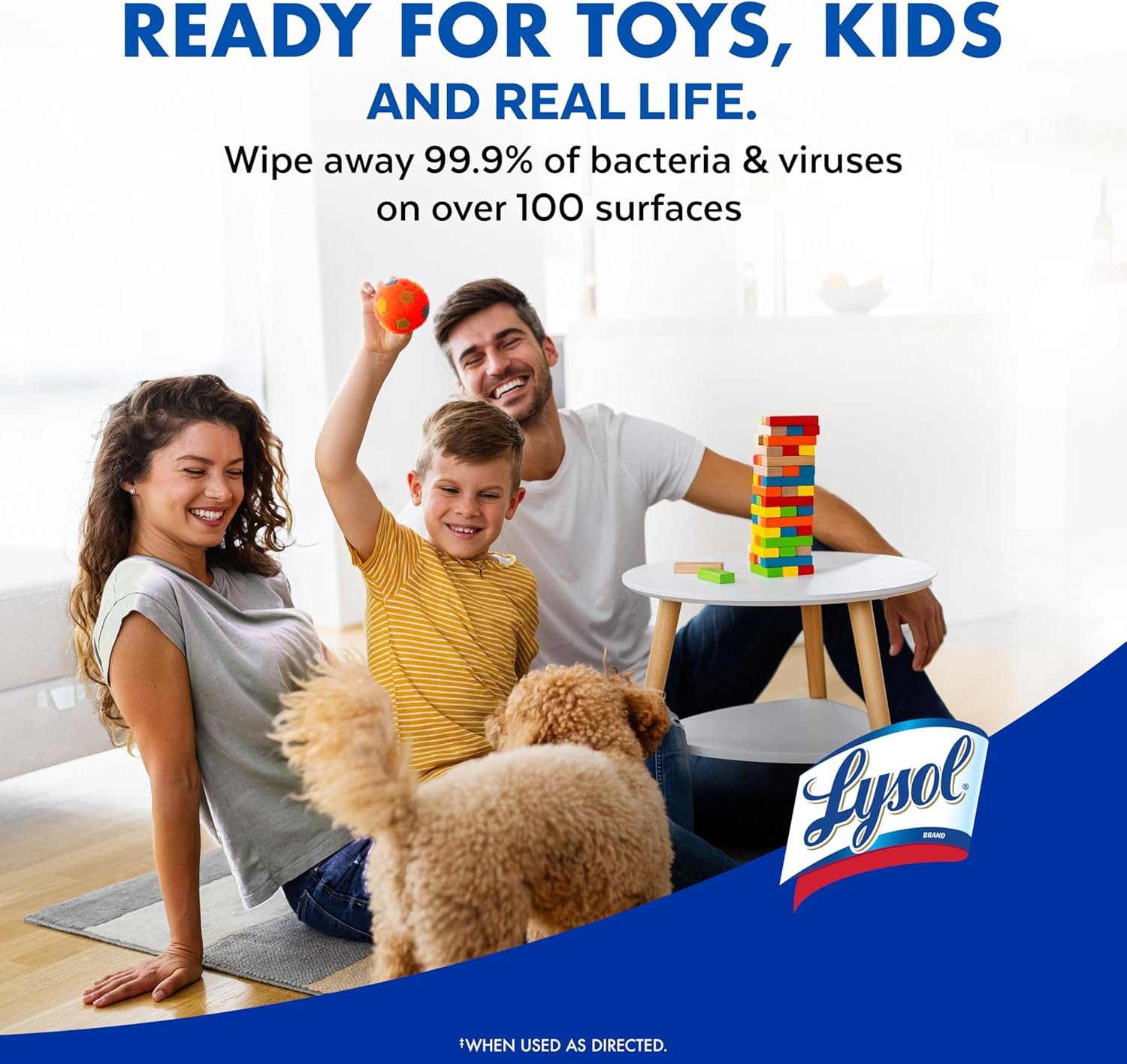 Lysol Disinfectant Wipes Bundle, Multi-Surface Antibacterial Cleaning Wipes, contains x2 Lemon & Lim Blossom, Crisp Linen, Mango & Hibiscus, Pack of 4 - Image 12