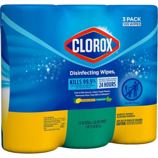 Clorox Disinfecting Wipes Value Pack, Cleaning Wipes, 35 Count Each, Pack of 15 (Package May Vary) - Image 11