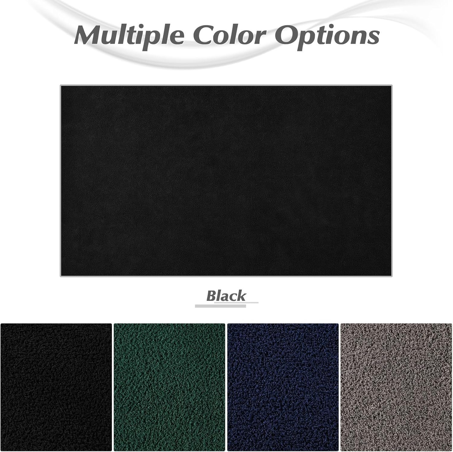 TWINNIS Large Area Rugs for Living Room Bedroom, 5x8 Feet, Super Soft Indoor Thickened Memory-Foam Carpets Easy-Cleaning, Modern Aesthetic Minimalist Comfy Rug for Kids Room Home Decor, Black - Image 10