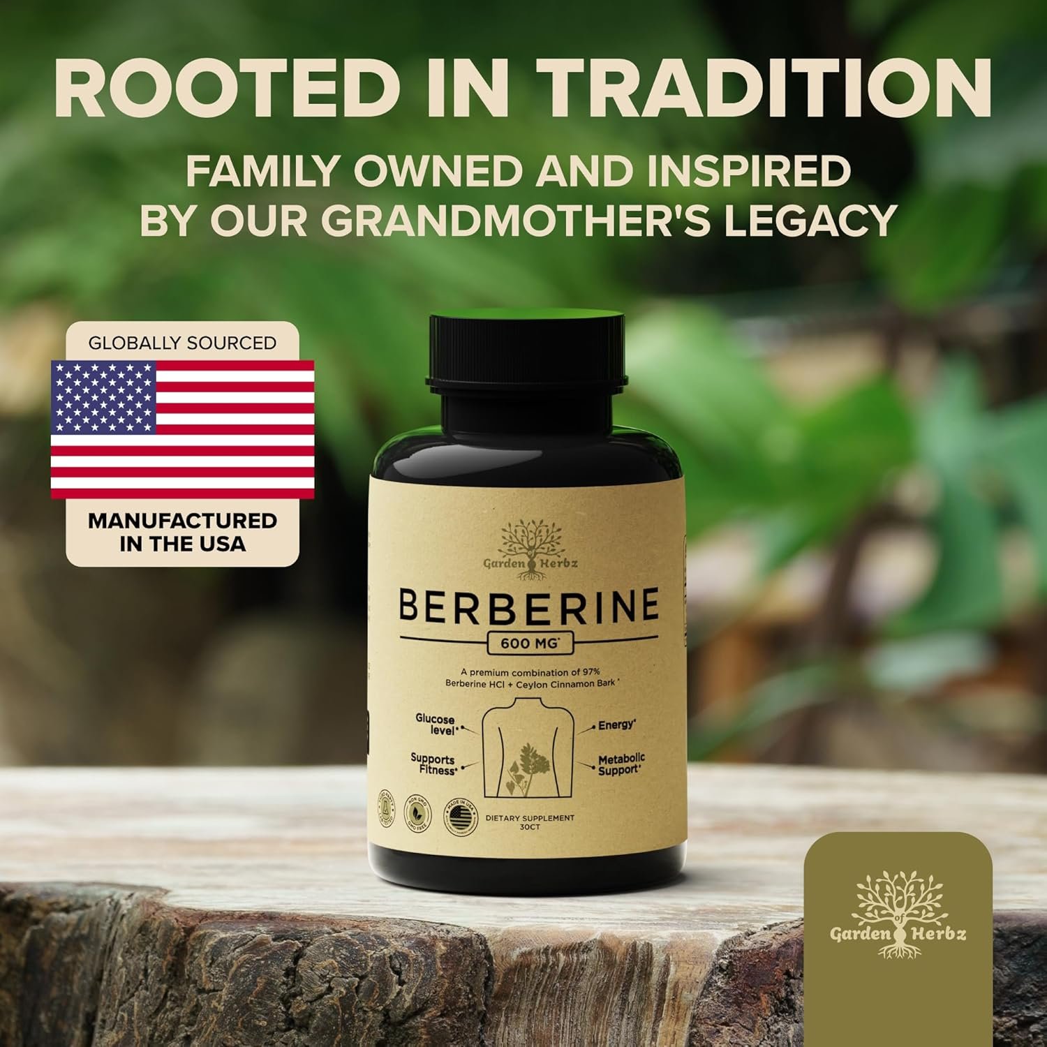 600 Mg Berberine Supplement – Berberine HCL & Ceylon Cinnamon Capsules for Women & Men – Supports Healthy Weight Management & Digestion - Image 8