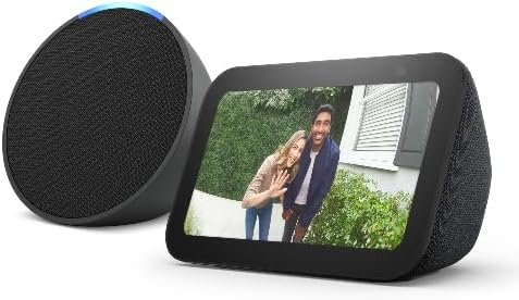 Echo Pop and Echo Show 5 (3rd Gen) | Echo Smart Speaker + Smart Display Bundle - Image 2