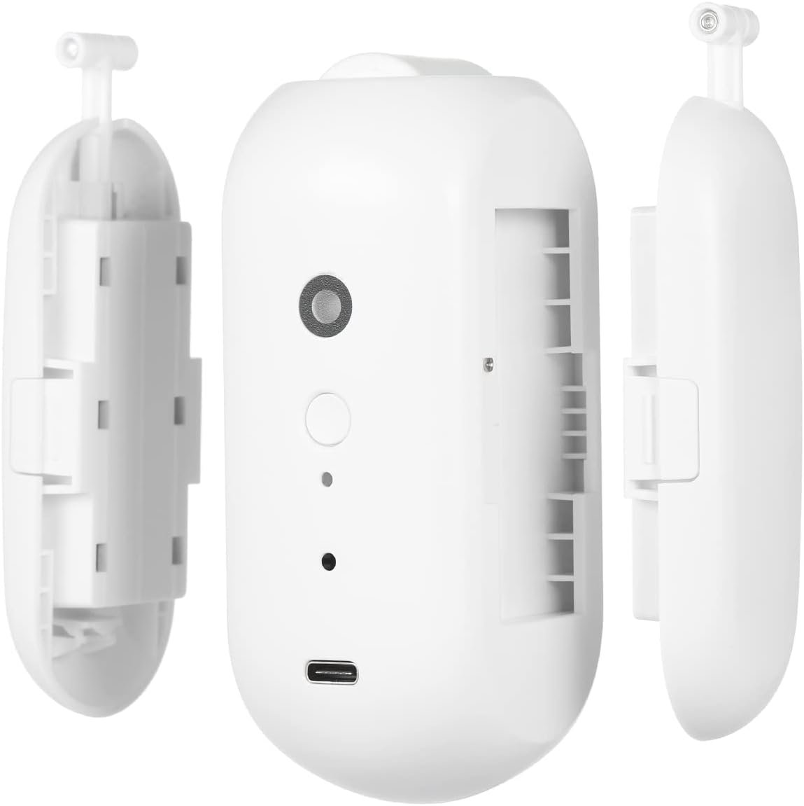 Curtain Controller, BT Automatic Curtain Opener Closer Robot Wireless Smart Curtain Motor Timer Voice Control Smart Home Automation Device for Curtain Track Rod Replacement for Amazon Assistan - Image 8