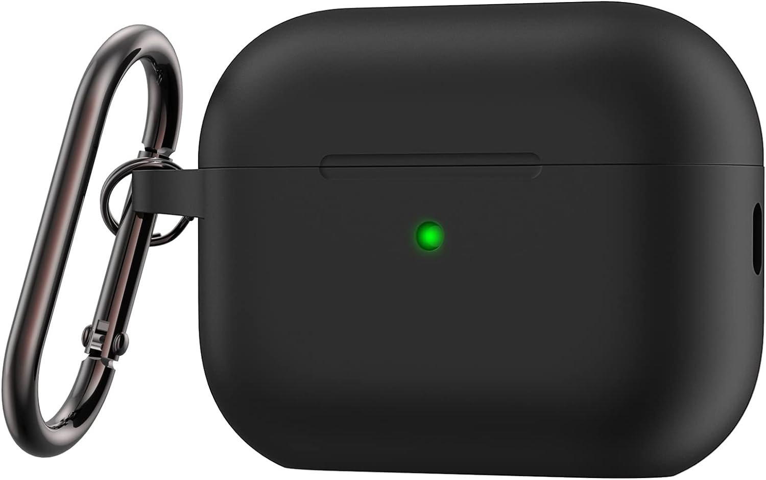 BRG Compatible with Airpods Pro 2nd/1st Generation Case Cover, Soft Silicone Skin Cover Shock-Absorbing Protective Case with Keychain Compatible for Apple Airpods Pro Case 2023/2022/2019 - Image 2