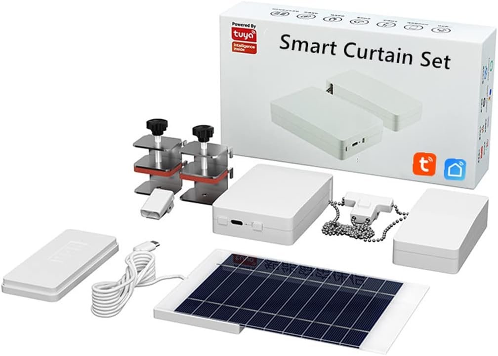 Nexete Smart Curtain Motor Robot, Automatic Curtain Open Timer, Wireless Remote & Smart Life App Control, Add Gateway to Make it Compatible with Alexa, Google Home (Smart Curtain kit) - Image 8