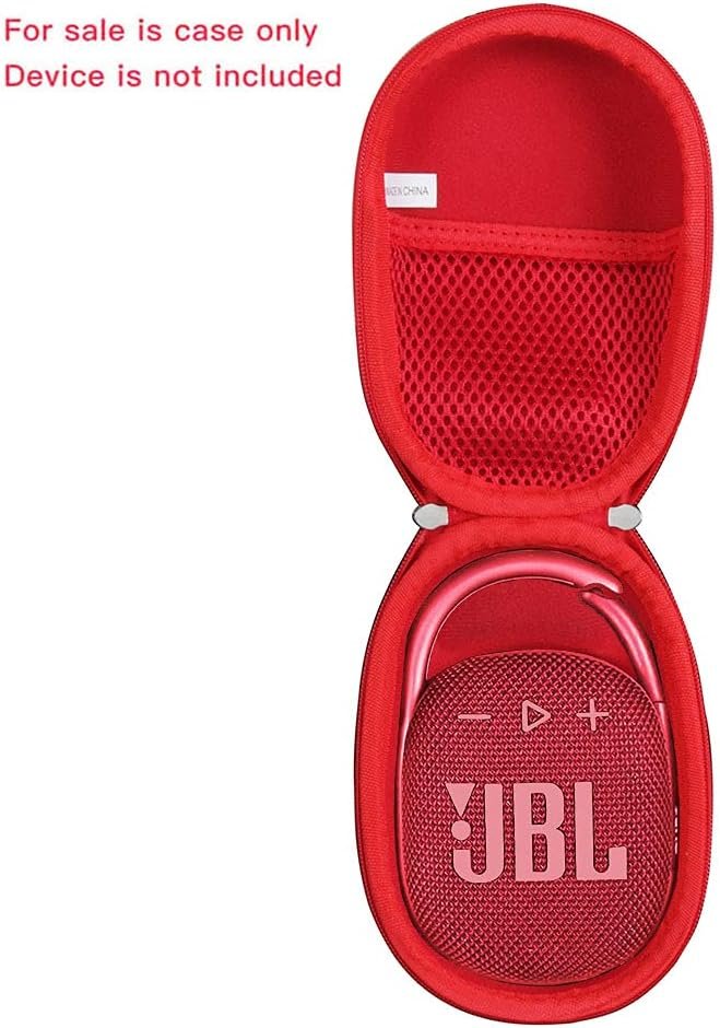 Anleo Hard Travel Case for JBL Clip 4 - Portable Mini Bluetooth Speaker (Red) - Image 3