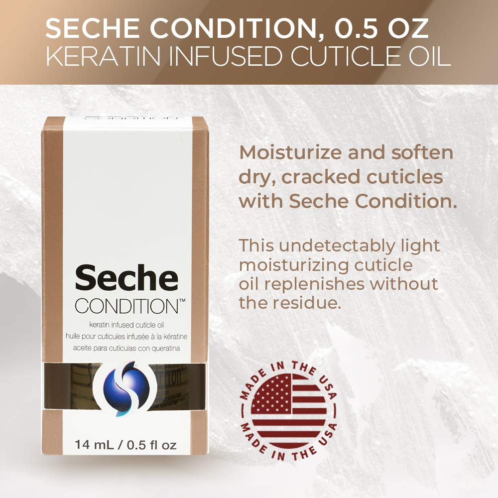 Seche Condition Keratin Infused Cuticle Oil 0.5 fl oz - Image 4