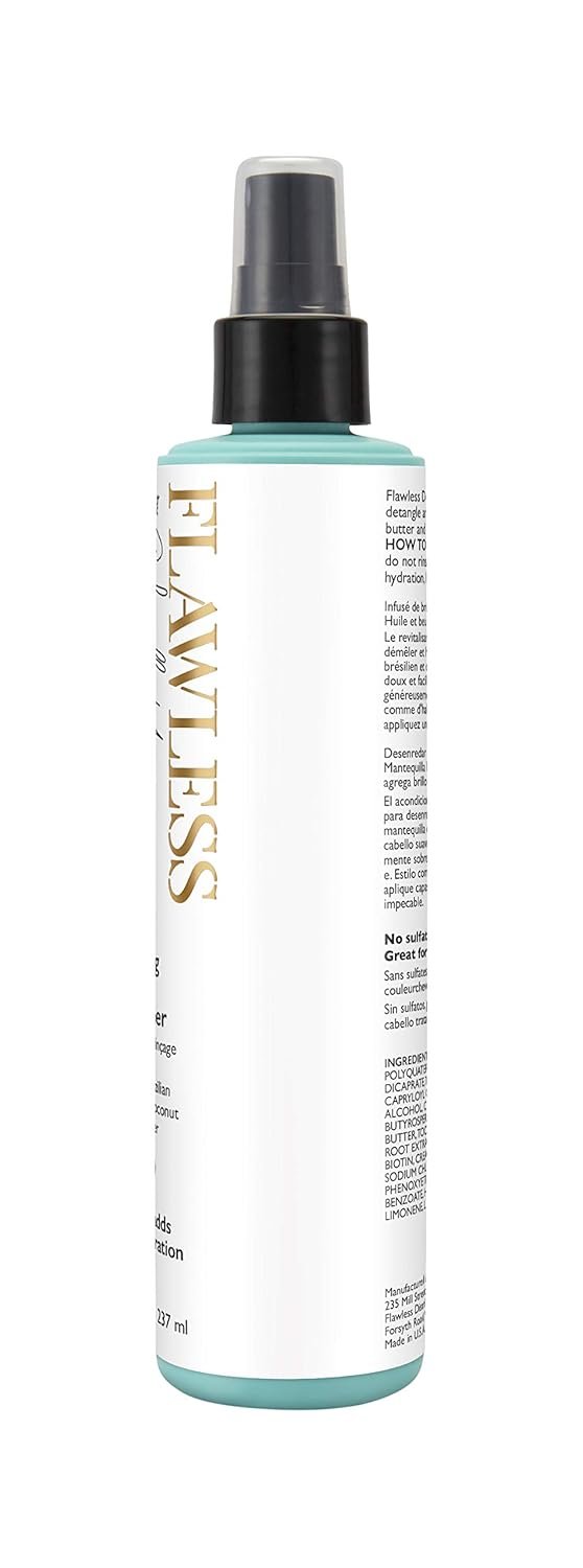 Flawless by Gabrielle Union Detangling Leave-in Conditioner Spray with Shea Butter, Brazilian Bacuri Butter, 8 Oz - Image 3