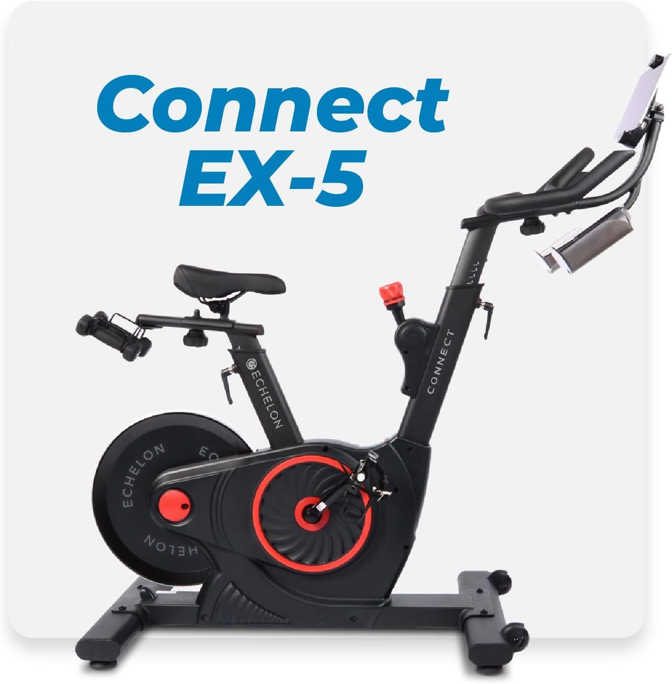 Echelon EX5 Smart Connect Fitness Bike, Black (Renewed Premium) - Image 3