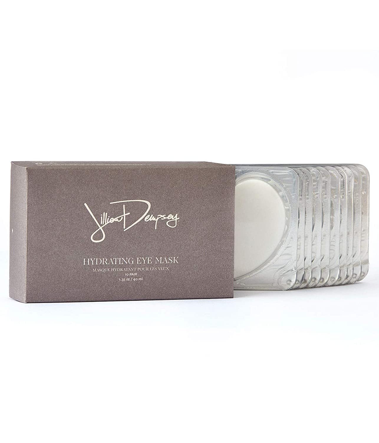 Jillian Dempsey Eye Masks: 100% Natural Under Eye Mask to Hydrate, Sooth, Plump, and Minimize Fine Lines and Wrinkles I Pack of 10 - Image 2