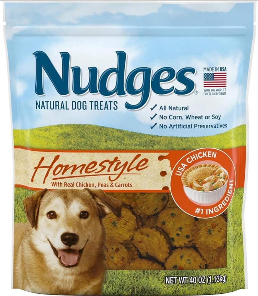 Nudges Natural Dog Treats Homestyle, 40 oz. - Image 2