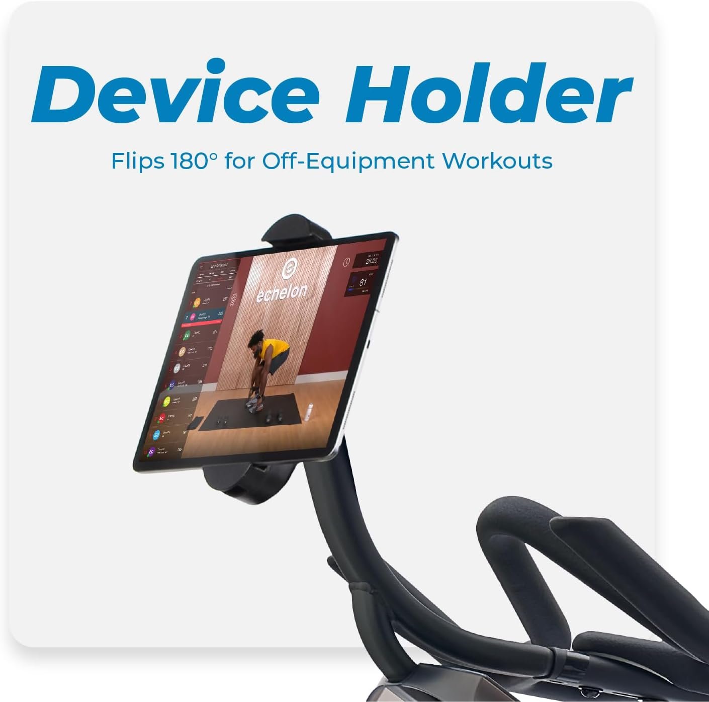 Echelon EX5 Smart Connect Fitness Bike, Black (Renewed Premium) - Image 7