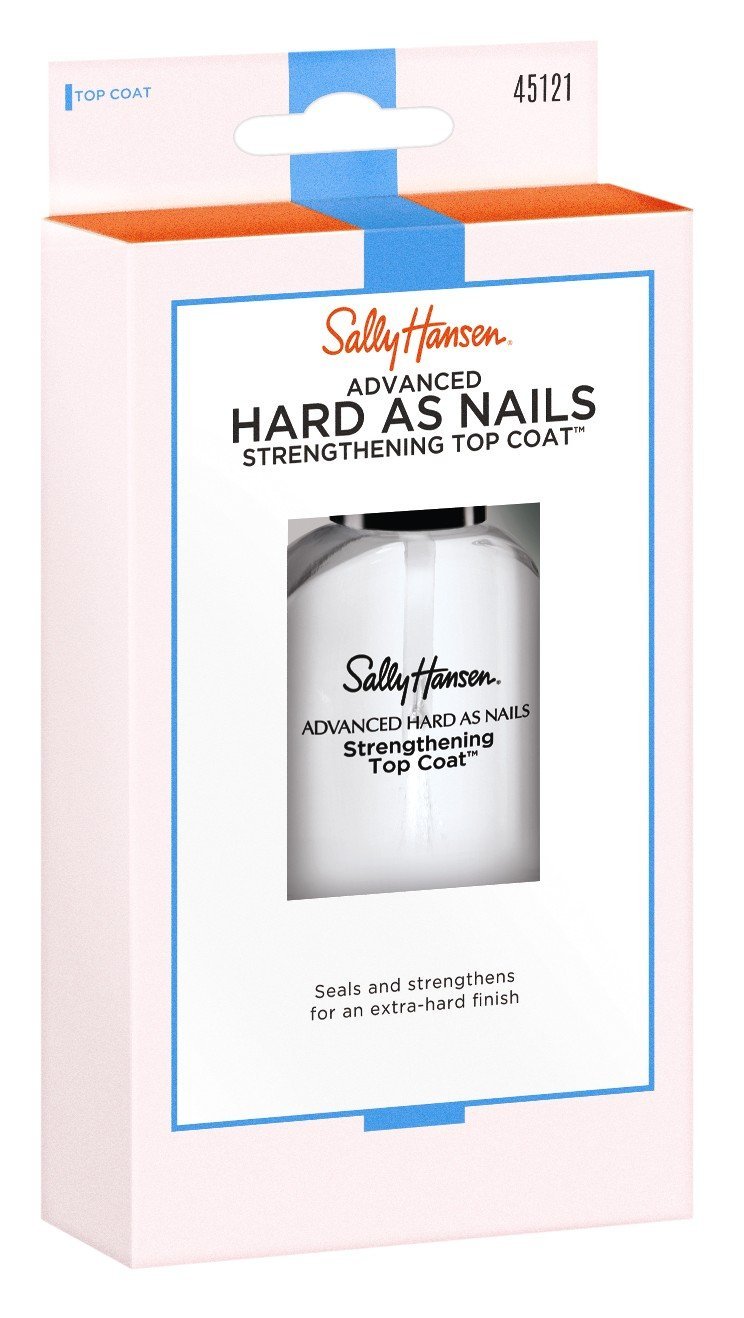 Sally Hansen Hard As Nails®, Top Coat, Nail Strengthener, Nail Protectant - Image 2
