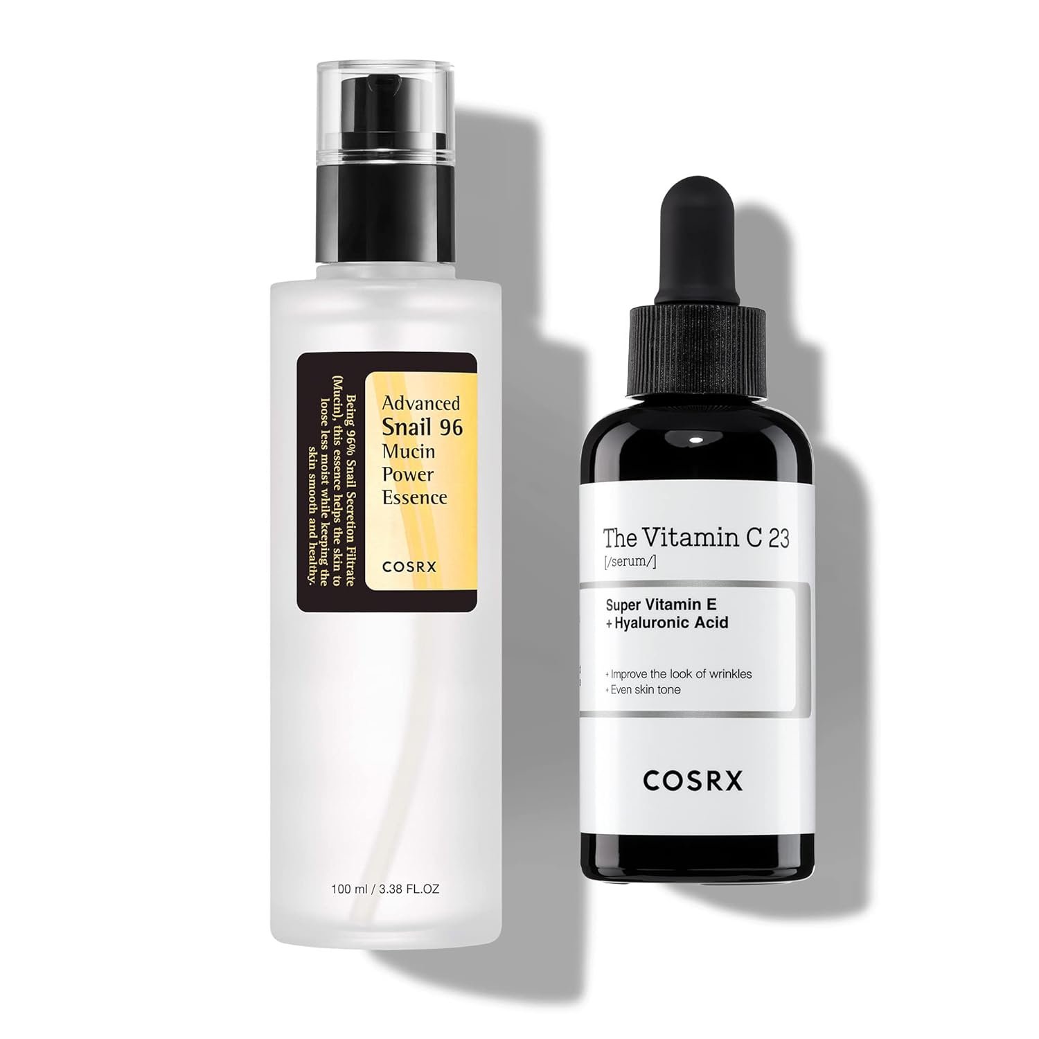 COSRX Post Acne Mark Recovery - Snail Mucin 96% Essence + Vitamin C 23% Serum, Intensive Hydrating for Fine lines, Hyperpigmentation, After Blemish Care - Image 2