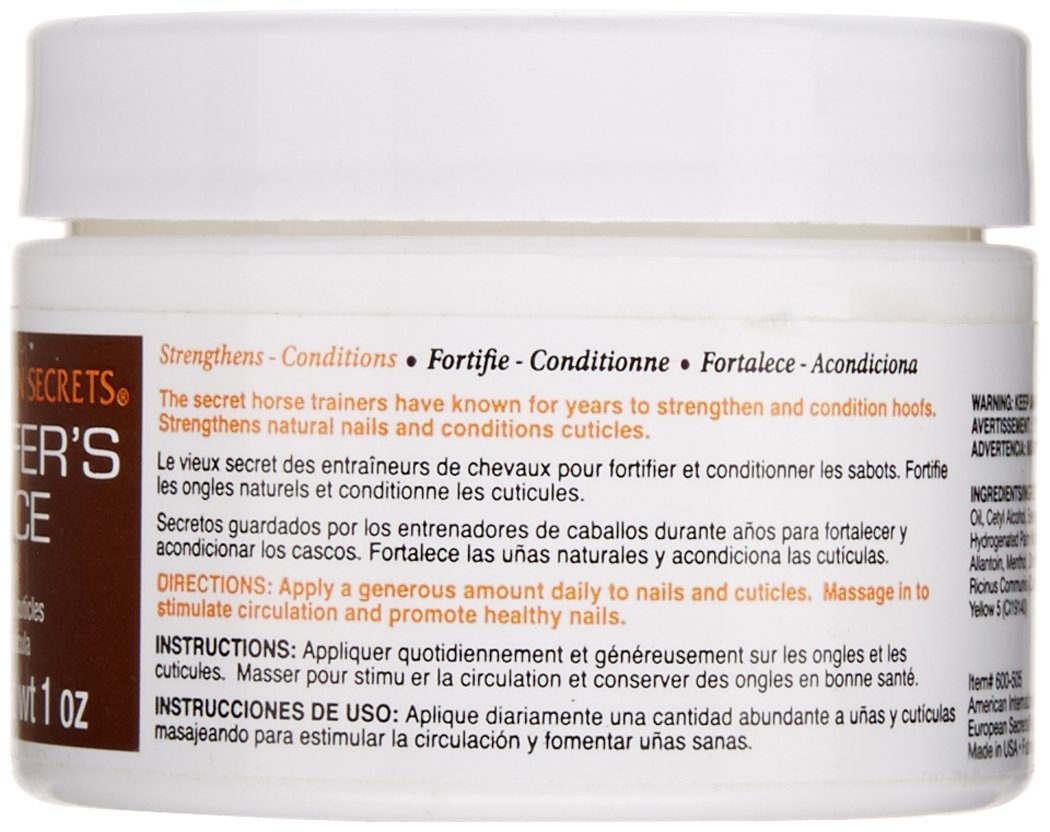 super nail Hoofer's Choice Hoof Nail and Cuticle Cream, 1 oz (28g) - Image 3