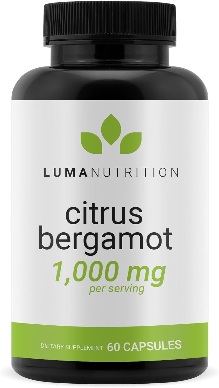Luma Nutrition Citrus Bergamot 1000mg - Citrus Bergamot Supplement - Made in The USA - Veteran Owned - 60 Capsules - Image 2