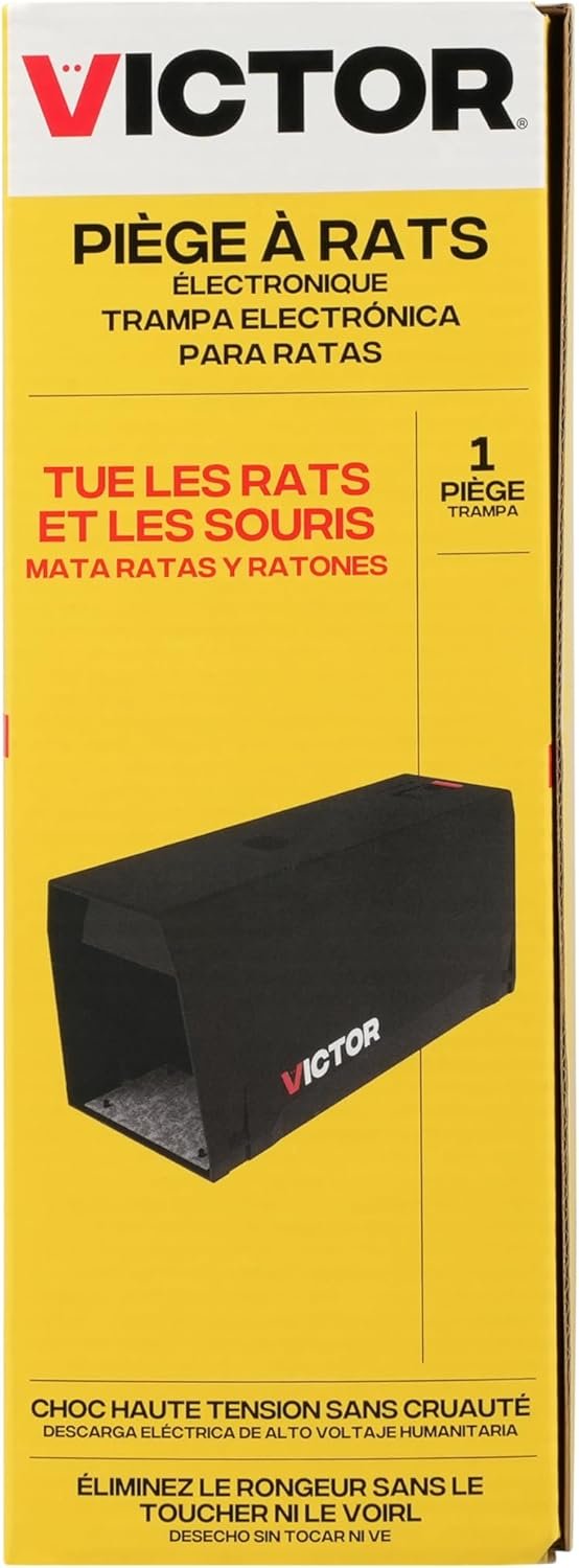 Victor M241B Indoor Electronic Humane Rat and Mouse Trap - No Touch, No See Electric Rat and Mouse Trap - Image 9
