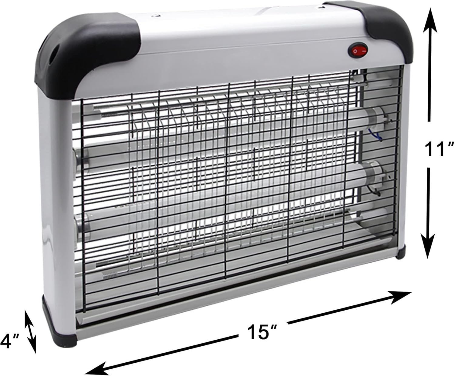 Lulu Home Electric Bug Zapper, Aluminium Indoor Insect Killer for Mosquito, Bug, Fly with Powerful 2800V Grid 20W Bulbs - Image 3