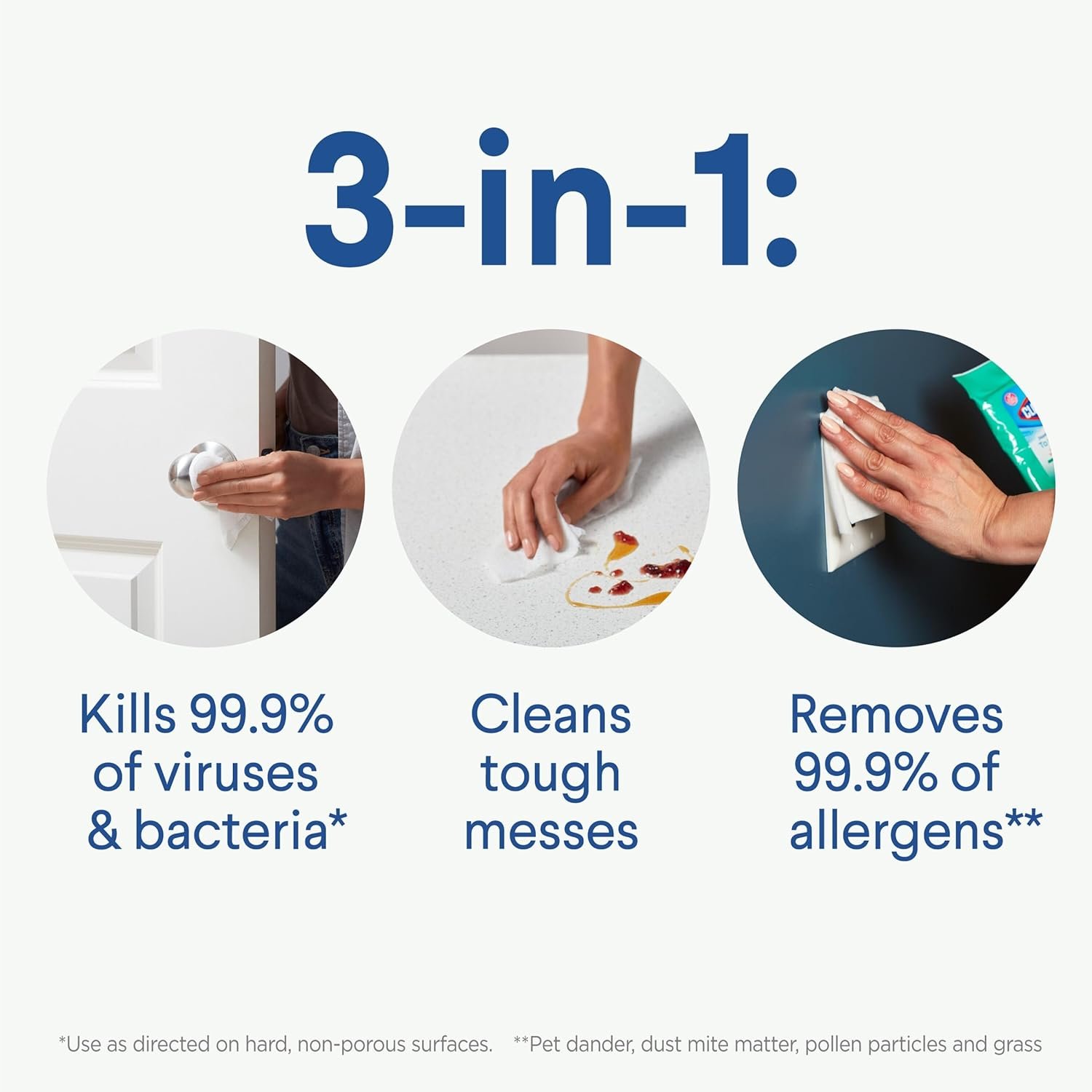 Clorox Disinfecting On The Go Travel Wipes, Household Essentials, Fresh Scent, 9 Count, Pack of 24 (Package May Vary) - Image 4