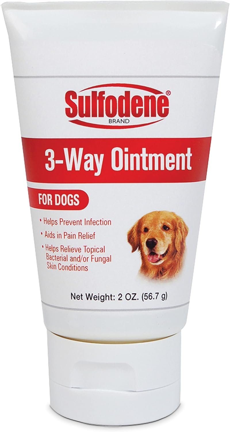Sulfodene Dog Wound Care Ointment, Relieves Pain & Prevents Infection For Dog Cuts, Scrapes, Bites and Injuries, 2 Ounce - Image 2