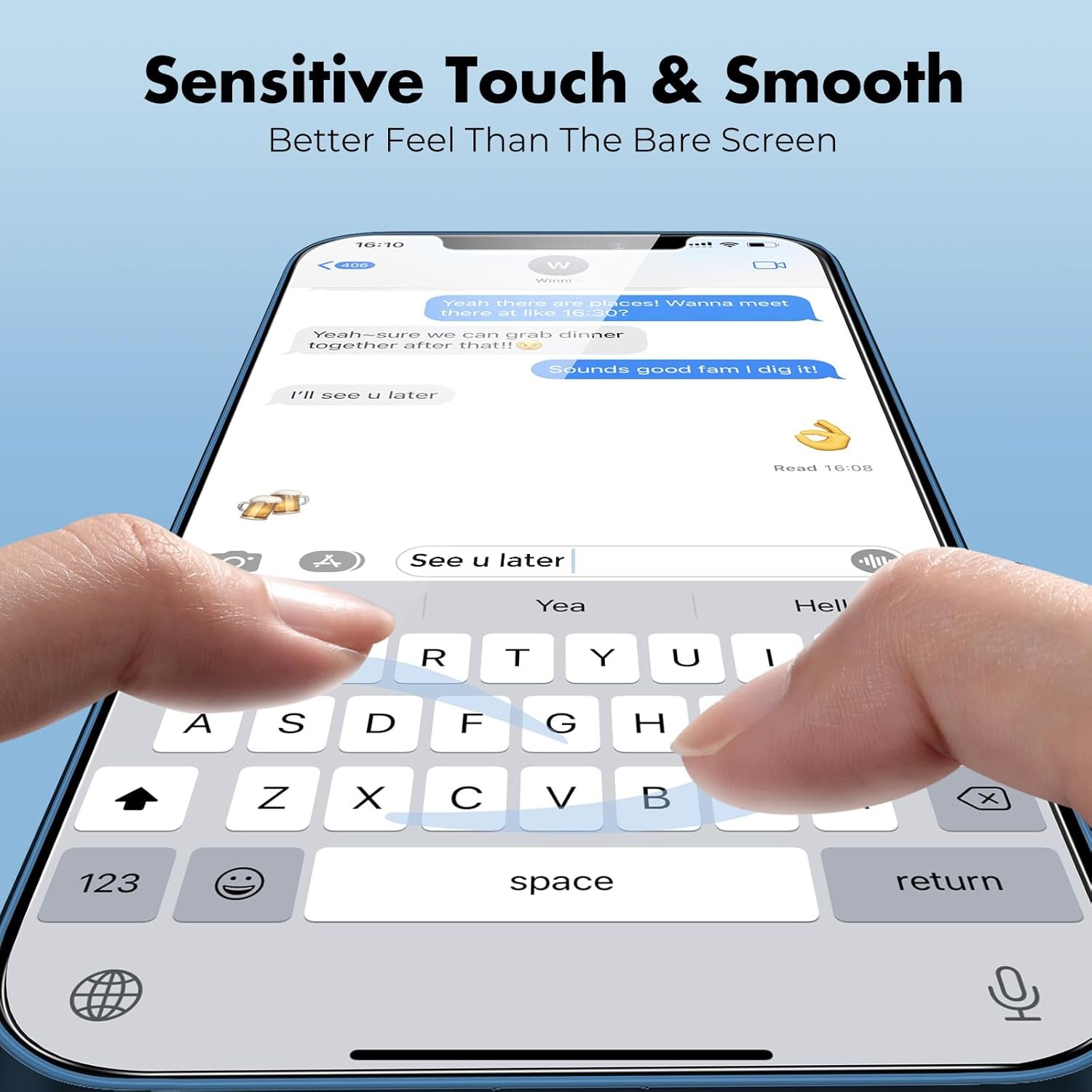 UNBREAKcable Tempered Glass Screen Protector for iPhone 12 and 12 Pro, Pack of 3, 9H Hardness Protective Glass, 2.5D Double Defense Screen Protector, Scratch-Resistant, Anti-Fingerprint and - Image 9