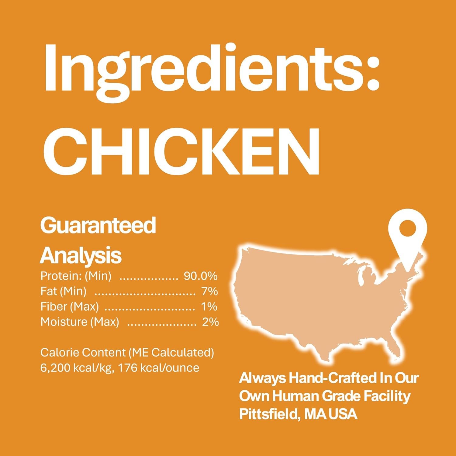 Whole Life Pet Freeze Dried Chicken Cat Treats - Human Grade - One Ingredient - Sourced and Made in The USA - Image 7