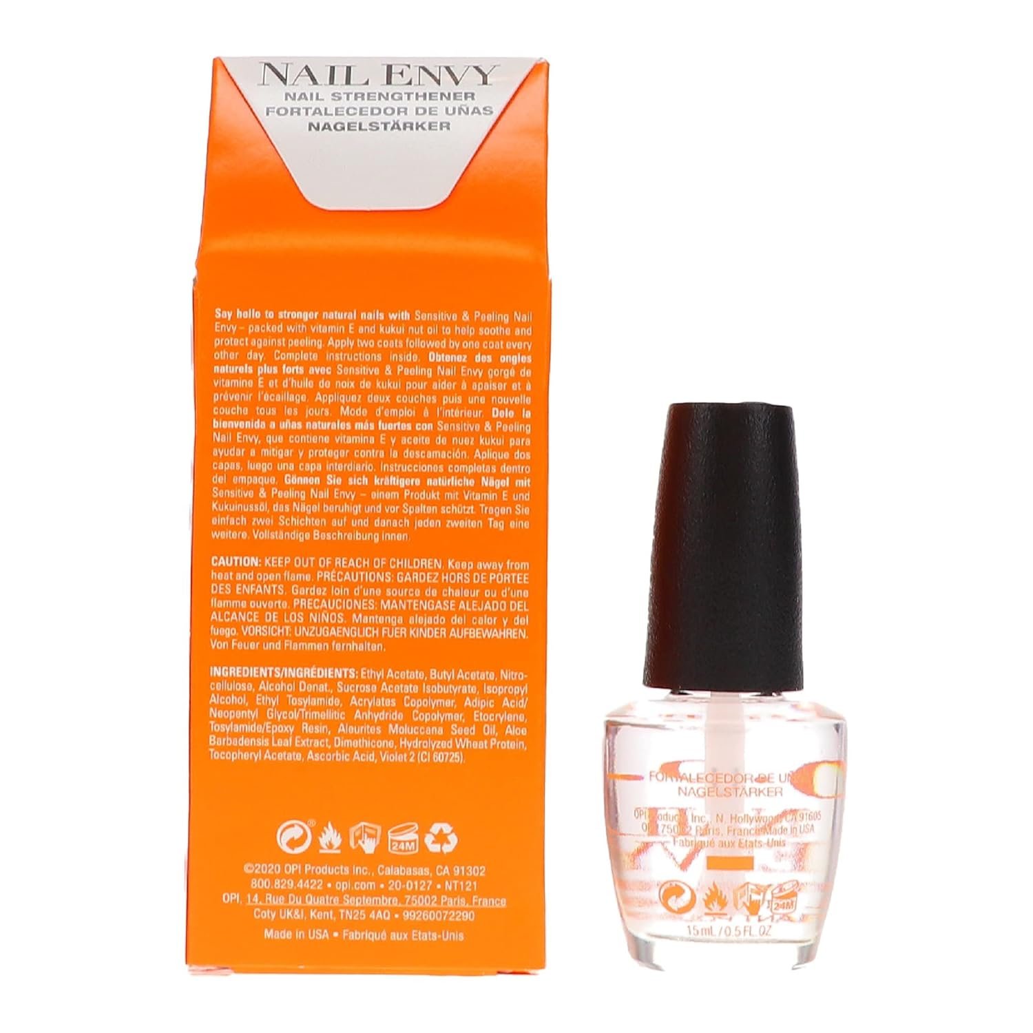 abseits Nail Envy Strengthener Sensitive And Peeling,You can't help it if your nails make your friends positively green with envy, 0.5Oz - Image 3