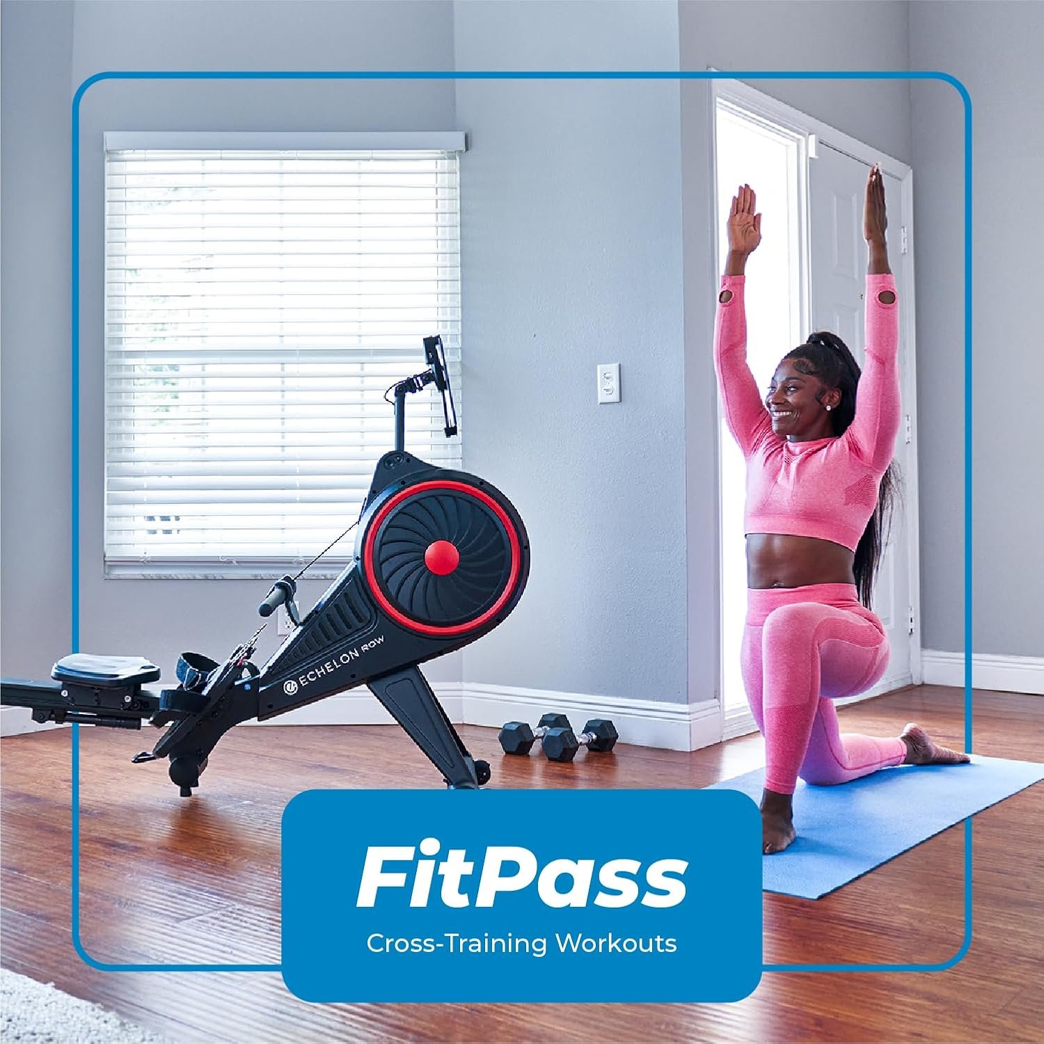 Echelon Row, 30-Day Free Echelon Membership, HIIT, Indoor Rowing Machine, Rower for Home Gym, Live and On-Demand Classes, 32 Resistance Levels, Total Body Workout, Low Impact - Image 7