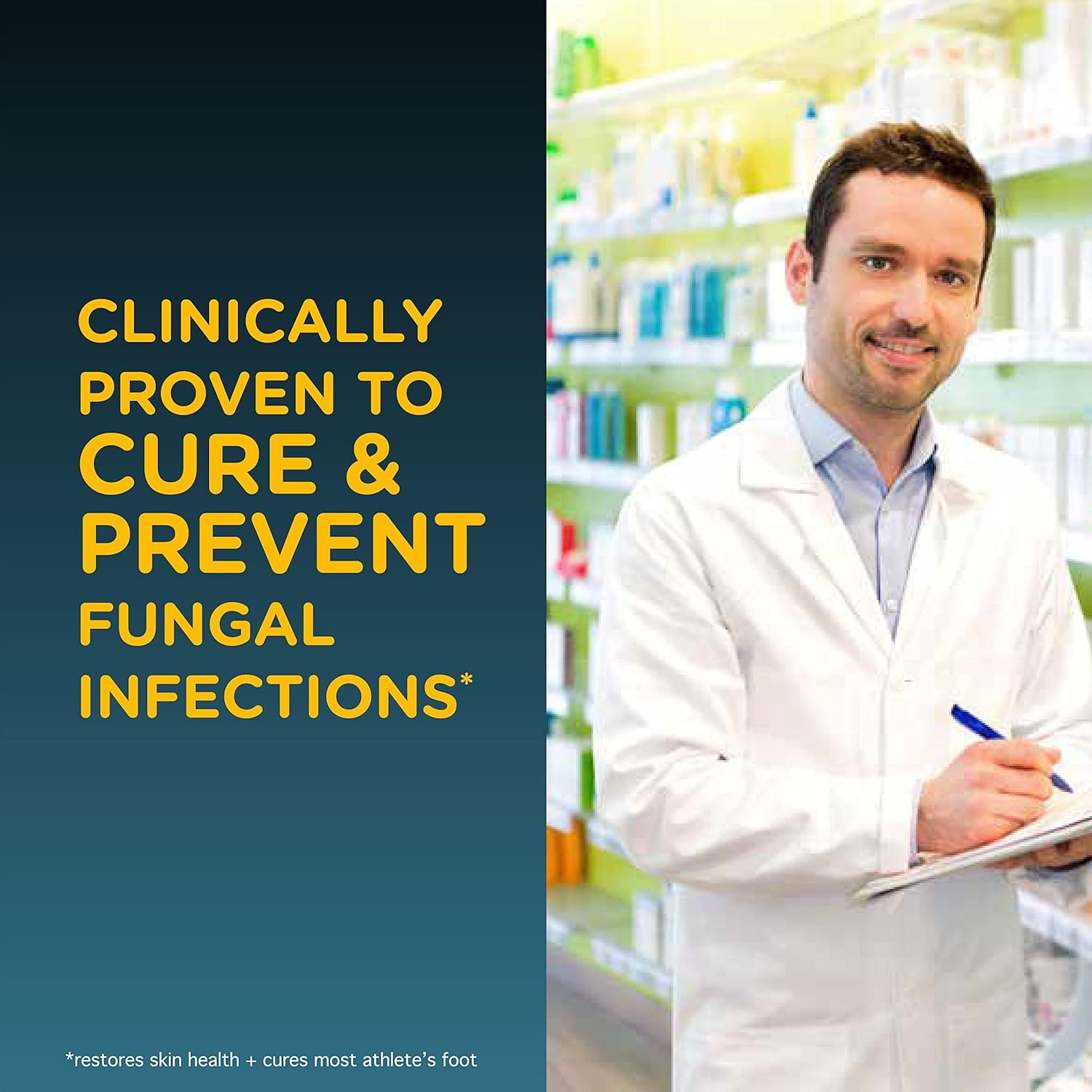 Fungi-Nail Anti-Fungal Foot Spray, Kills Fungus That Can Lead to Nail & Athlete’s Foot with Tolnaftate & Clinically Proven to Cure Infections - 1 Oz - Image 7