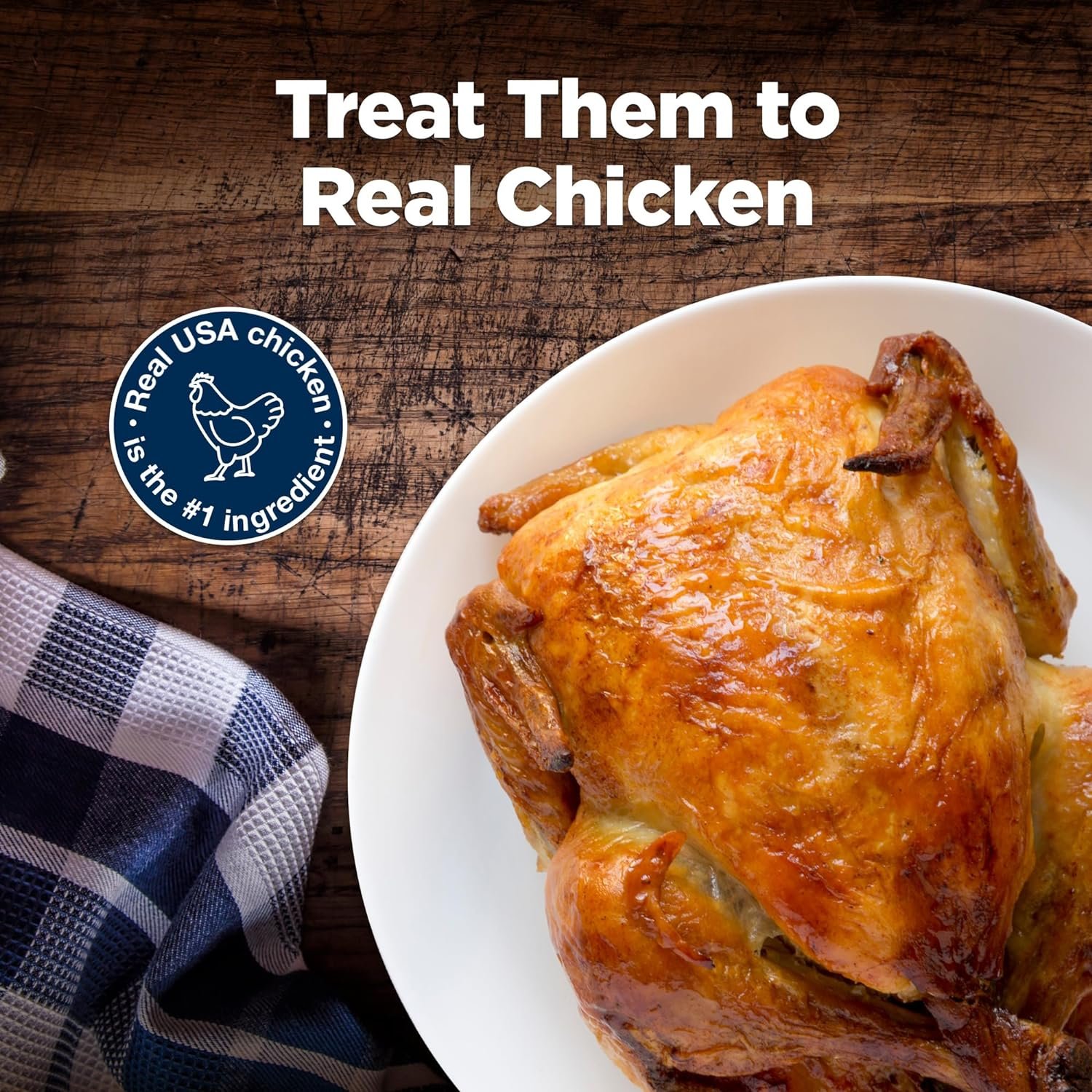 Blue Buffalo Nudges Jerky Bites Dog Treats, Made in the USA with Natural Ingredients, Bite-Sized Pieces, Chicken, 5-oz. Bag - Image 4