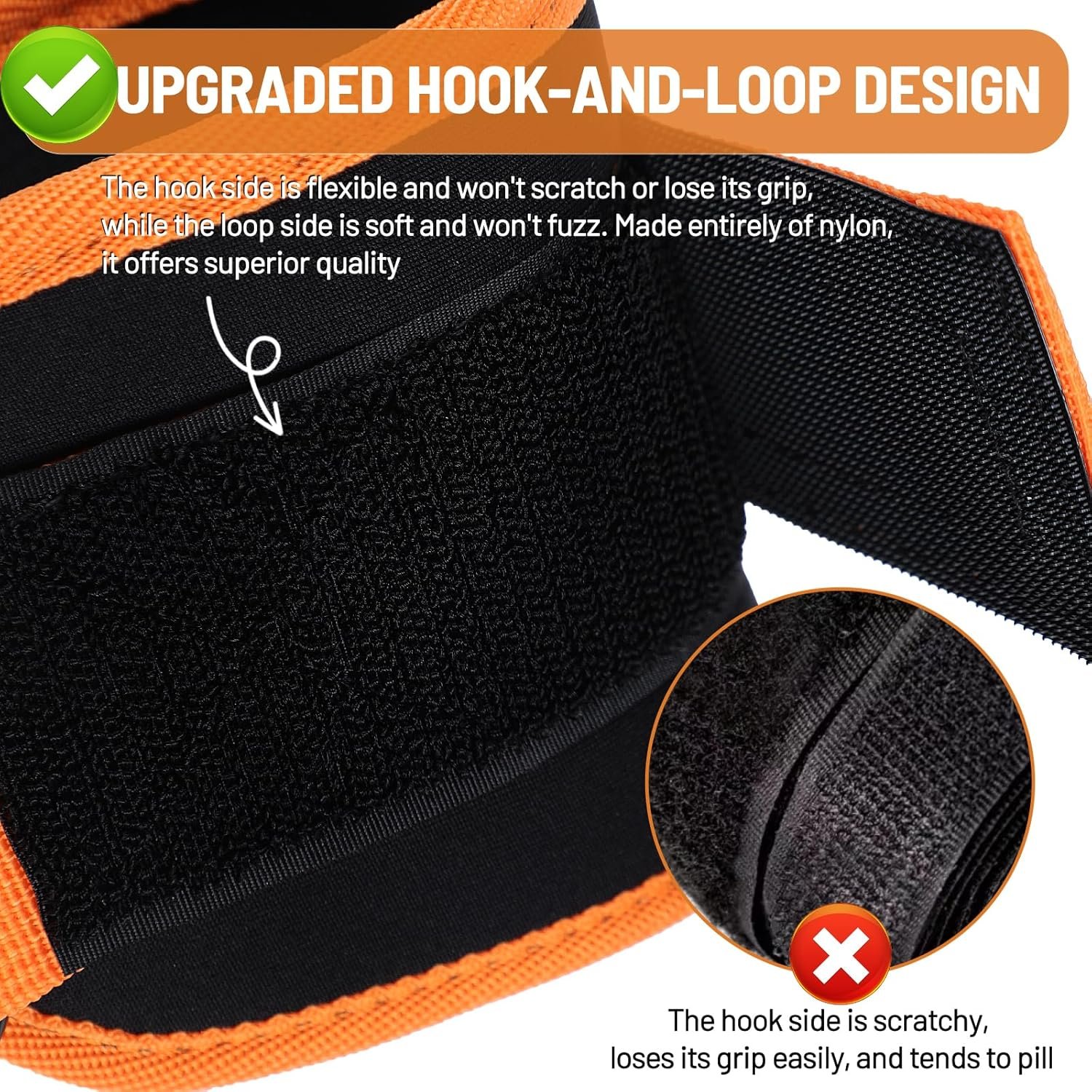Ankle Resistance Bands,Ankle Resistance Bands with Cuffs,Ankle Strap for Cable Machines and Resistance Bands, Glute Workouts - Kickbacks, Leg Extensions, Hip Abductors - Image 5