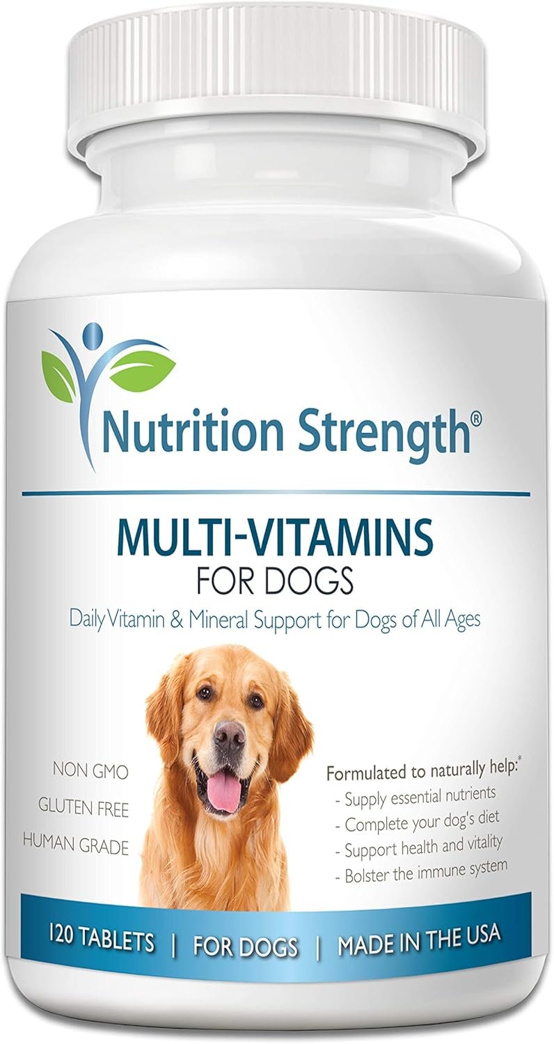 Multivitamins for Dogs, Daily Vitamin and Mineral Support, Nutritional Dog Supplements for All Canine Breeds and Sizes, Promotes Immune Health in Pets, 120 Chewable Tablets - Image 2