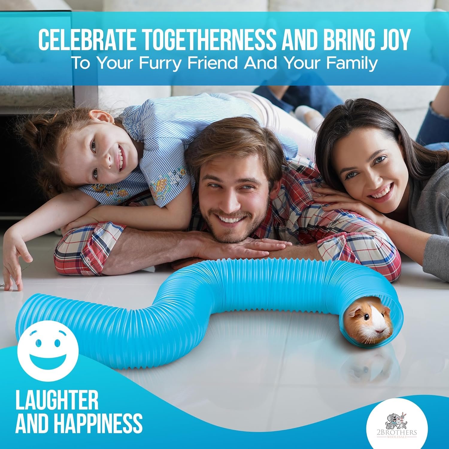 Guinea Pig Tunnels and Hamster Tubes - Fun Ferret Tunnels - Ideal Rat Cage Accessories - Collapsible Guinea Pig Toys for Boredom Relief - Grey - Image 8