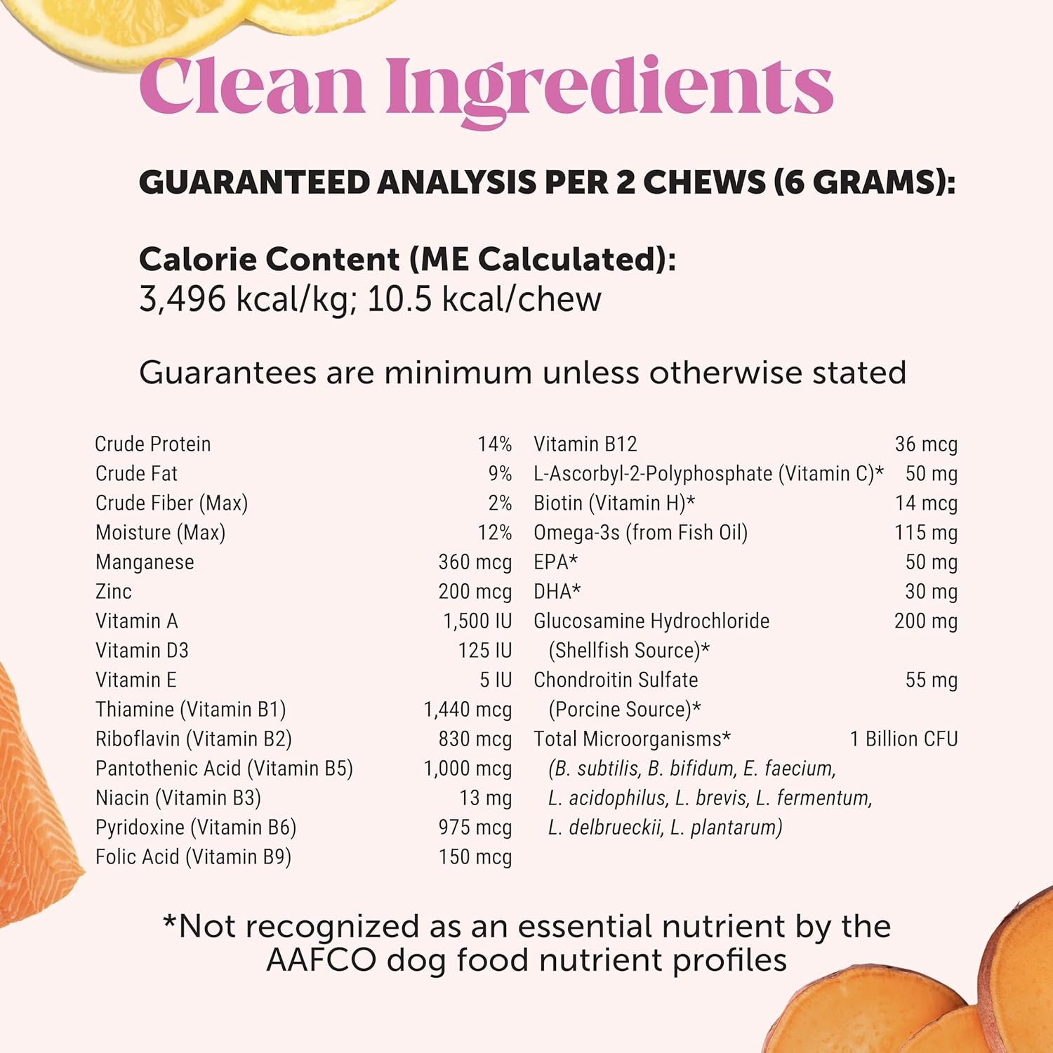 Pet Honesty Multivitamin Dog Supplement, Glucosamine chondroitin for Dogs, Probiotics, Omega Fish Oil, Dog Supplements & Vitamins, Dog Vitamins for Skin and Coat Allergies, (Chicken 90 ct) - Image 8