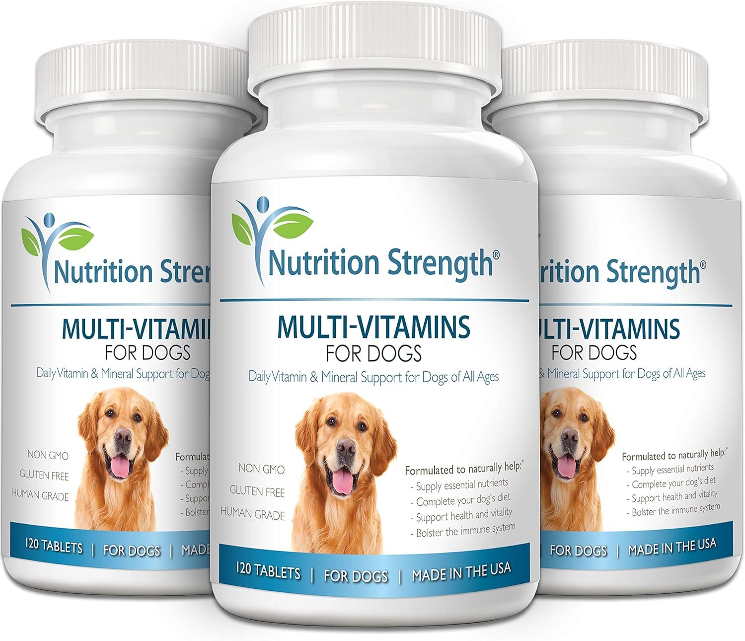 Multivitamins for Dogs, Daily Vitamin and Mineral Support, Nutritional Dog Supplements for All Canine Breeds and Sizes, Promotes Immune Health in Pets, 120 Chewable Tablets - Image 6