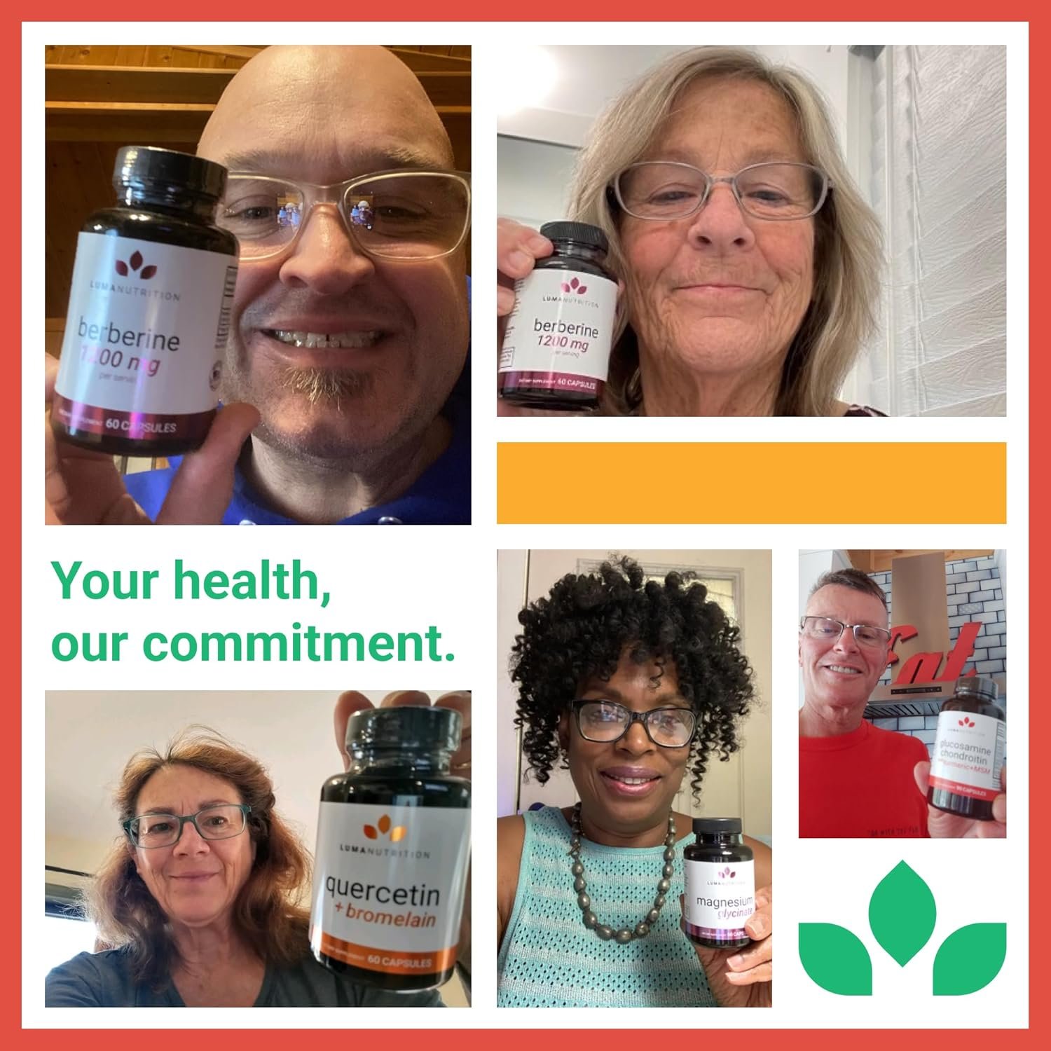 Luma Nutrition Glucosamine Chondroitin MSM - Turmeric, Boswellia - Premium Supplement - for Men and Women - Joint Supplement - 90 Capsules - Image 9