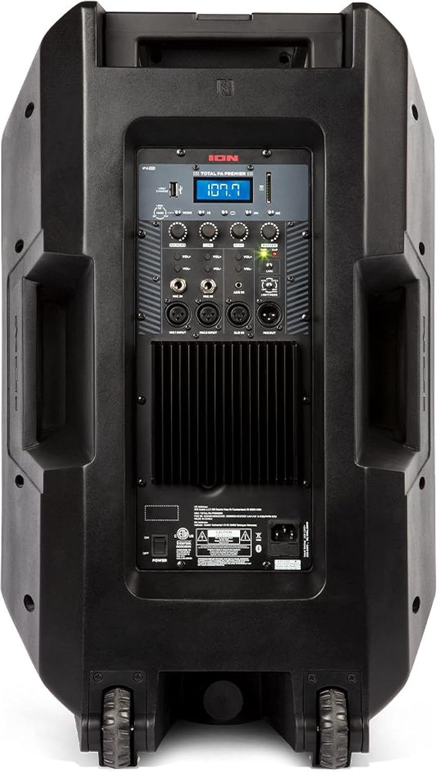 Ion Audio Total PA Premier High Power Bluetooth PA System with Lights (Renewed) - Image 7