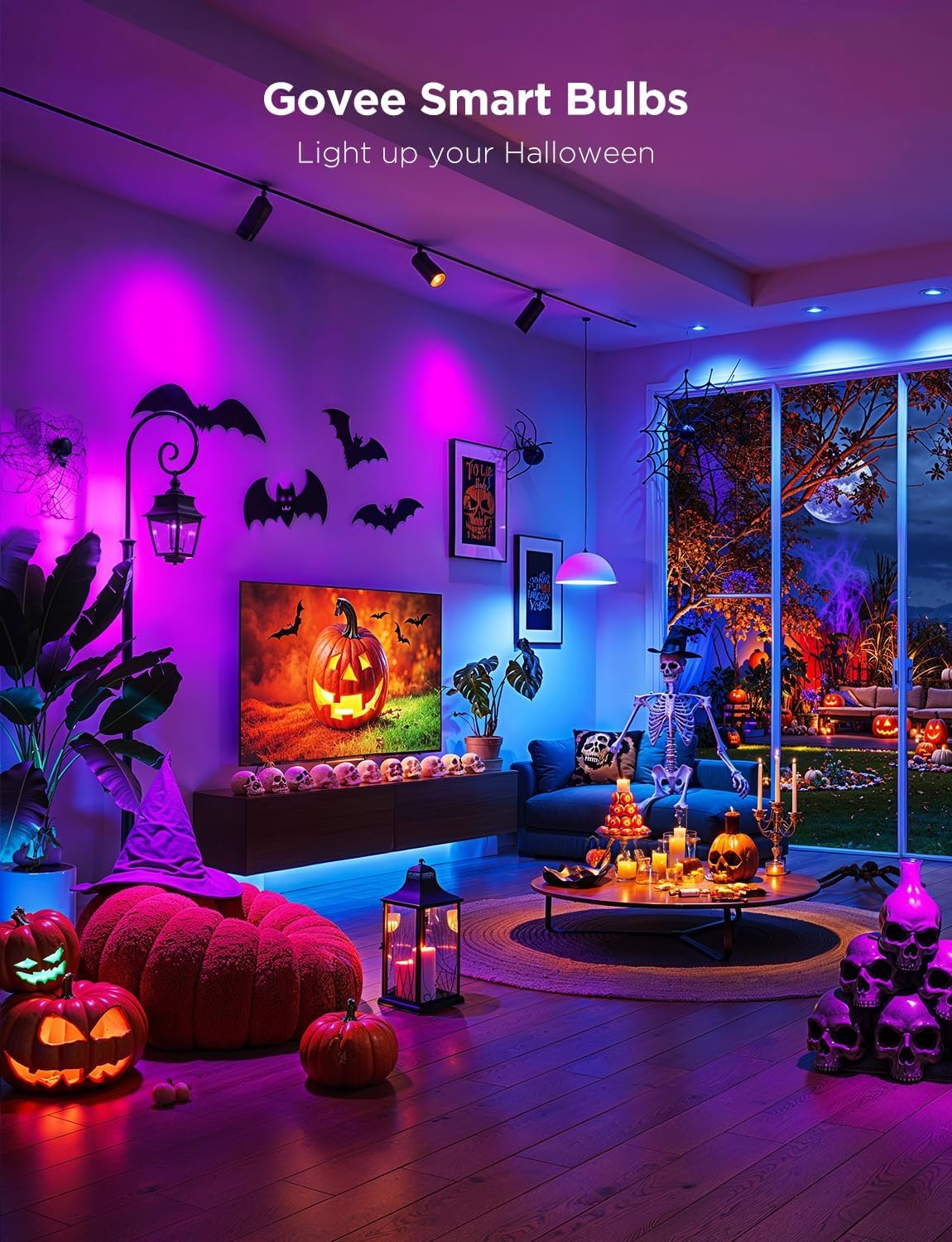 Govee Smart Light Bulbs, WiFi & Bluetooth Color Changing Light Bulbs, Music Sync, 16 Million DIY Colors RGBWW Color Lights Bulb, Work with Alexa, Google Assistant Home App, 800 Lumen, 2 Pack - Image 7