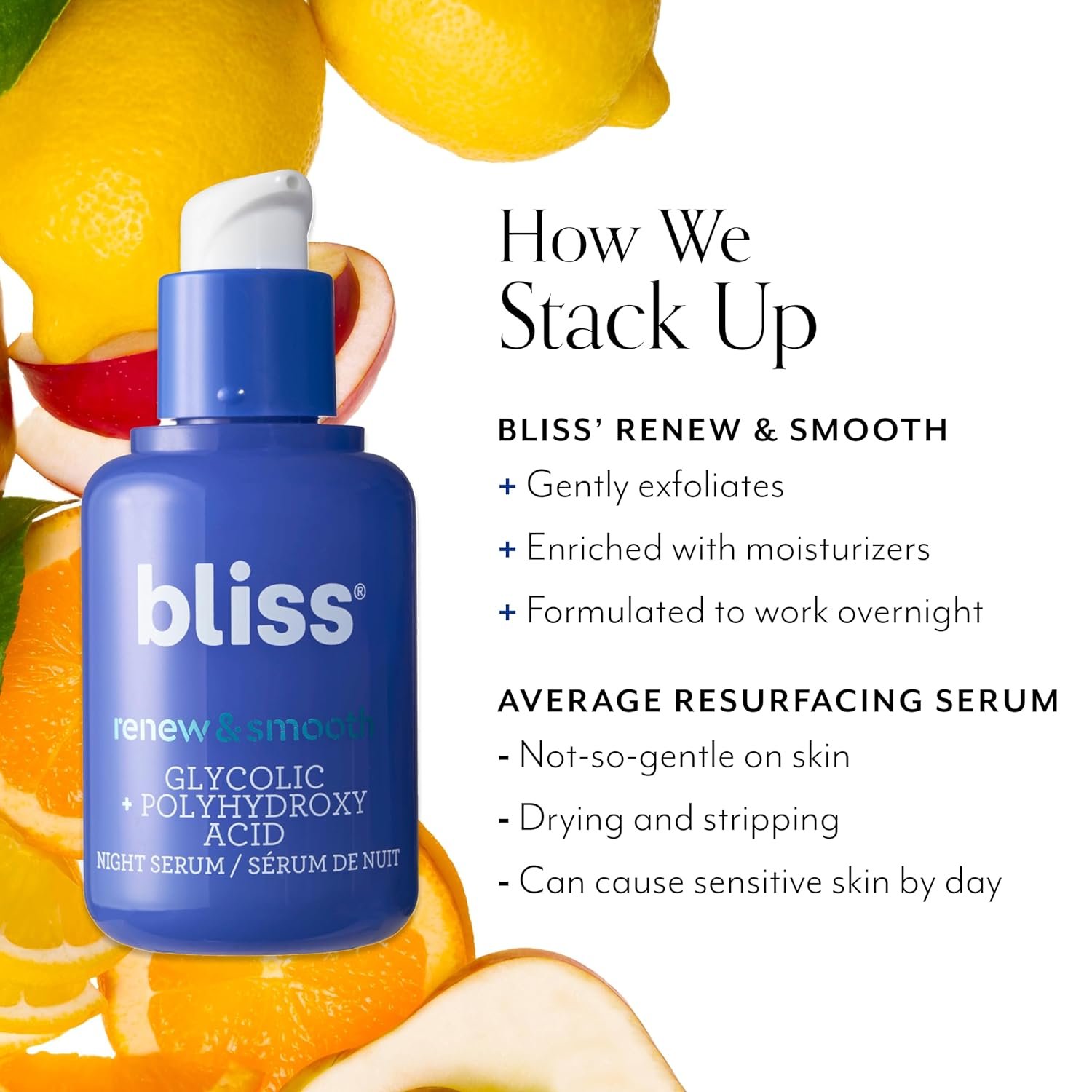 Bliss Radiance Trio - Disappearing Act Niacinamide Toner, Renew & Smooth Night Serum, & Bright Idea Vitamin C Serum - Pore Minimizing, Exfoliating & Brightening - Clean, Vegan & Cruelty-Free - Image 7