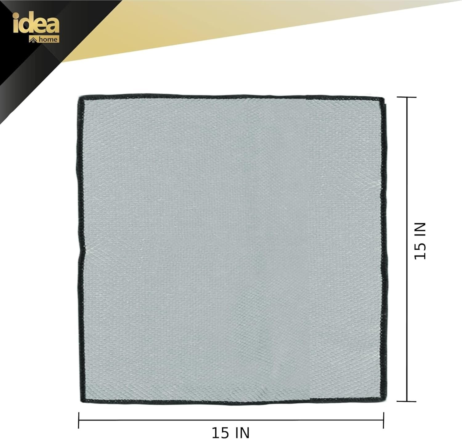 Idea Home Sprayway Glass and Window Cleaner with Spray Foam (2 Pack) Bundle Premium Microfiber Cleaning Cloth Streak and Lint Free 15x15 in - Image 6